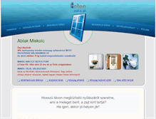 Tablet Screenshot of ablakmiskolc.hu